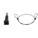 2Pcs Safety Tether Rope with Screw for Gopro Action Camera Lanyard Bundle