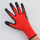 1Pair Nylon Latex Palm Work Gloves General Purpose Garden Grip Builder Co Dwwj