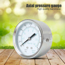 Portable 1/8 NPT Manometer Dial Digital Pneumatic Hydraulic Pressure Gauge