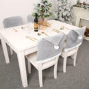 Christmas Santa Claus Hat Chair Back Cover Chair Seat Covers New Year Decor