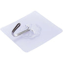 6x Stainless Steel Paste Hook Suction Cup Glass Hooks Rails Hanging Sucker Hot!