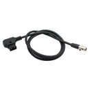 D-tap Male To Mini XLR 4 Pin Female Cable For VFM 5.6 '' Monitor Plug Connector