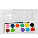 Hand-painted Color Paint 12-color DIY Solid Watercolor Paint Set
