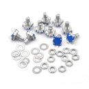 10X Rotary encoder with switch EC11 Audio digital potentiometer 12mm handle ^