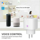 Smart WiFi Socket EU Plug 16A Power Monitor Tuya Outlet Alexa Google Home IF Ew