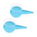 2xPlastic Seed Dispenser Hand Held Seed Spreaders Planter Farm Planting Tool