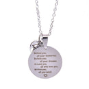 2019 Graduation Stainless Steel Necklace Chain Pendant Jewelry Gift New JClj