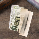 30pcs Retro Collection Bookmark Paper Cartoon Bookmark Office School Stationery