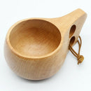 Portable Wooden Mug Wooden Handmade Milk Coffee Beer Drinking Mug Party Mug C9W9