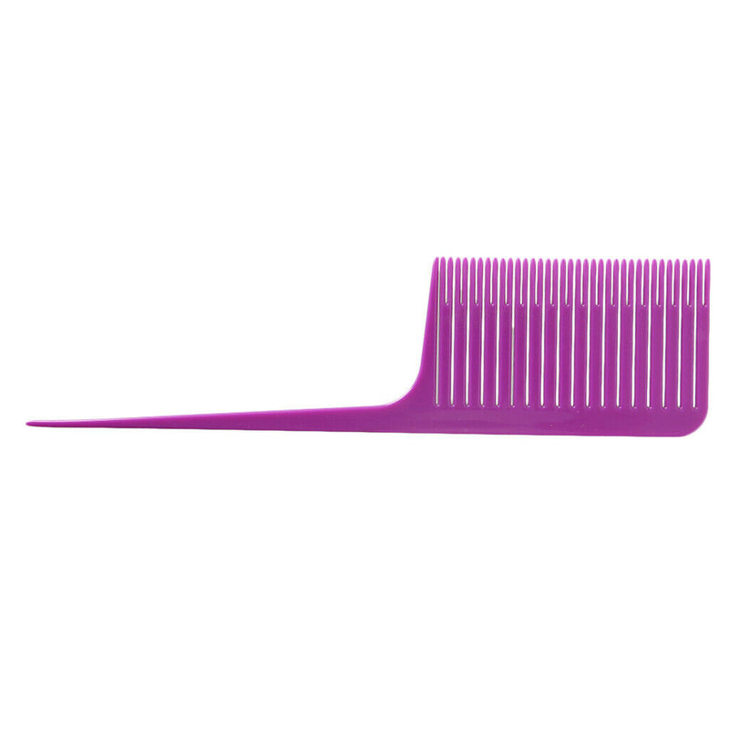 3Pcs Plastic Weaving Highlighting Foiling Hair Comb Salon Hair Dyeing Brush Tool