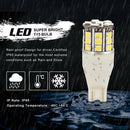50W 921 912 7000k T10/T15 White LED Back-Up Reverse Light Backup Bulb.BX