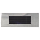 18cm Solar 4 LED stainless steel house number light solar lamp house number