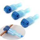 50Pcs Car Auto Quick Splice Lock Wire Crimp Terminal Electric Cable Connector .