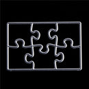 Puzzle Metal Cutting Dies Stencils For Scrapbookings DIY Cards Crafts TEUS