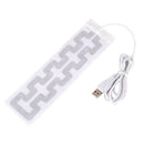 1pc 5v USB Heated Socks Pads Electric Heated Winter Warm Arm Hands Heated Mat 3C