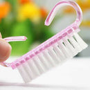 Convenient Nail Random Color Brush For Acrylic & UV Gel Nail Art Dust Clean Z4J2