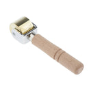 Leathercraft Wooden Handle Leather Press Edge Roller Steel Roll 25mm