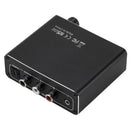 192kHz Digital Optical Coaxial Toslink To Analog RCA L/R 3.5mm Audio Convert3C