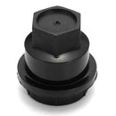 5X 15661036 Black 24mm Auto Car Plastic Wheel Lug Nut Covers Caps ForChevrole BX