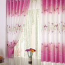 2x1m Sitting Room Balcony Cafe Butterfly Printed Gauze Shade Cloth Curtain