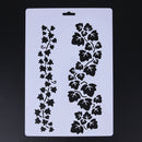 Stencil Bakeware Flowers Fondant Decorating Cake Stencil Kitchen Cupcake