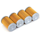 Motorcycle 4Pcs Engine Oil Filter Machine Filter For Excf Sxf Xcf Xcfw Exc