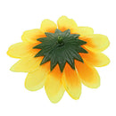 30Pcs Artificial Sunflower Heads Silk Flower Bulk Wedding Home Decor Orange