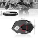 Motorcycle Kickstand Pad Support for Soft Ground Outdoor Parking, Compatibl