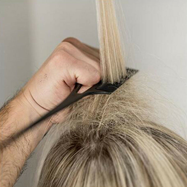 3pcs Anti-static Weave Highlighting Foiling Hair Comb Barbers Toothed Combs