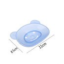 fashion cartoon smile Bear shaped soap dish creative bathroom home decor-OZ