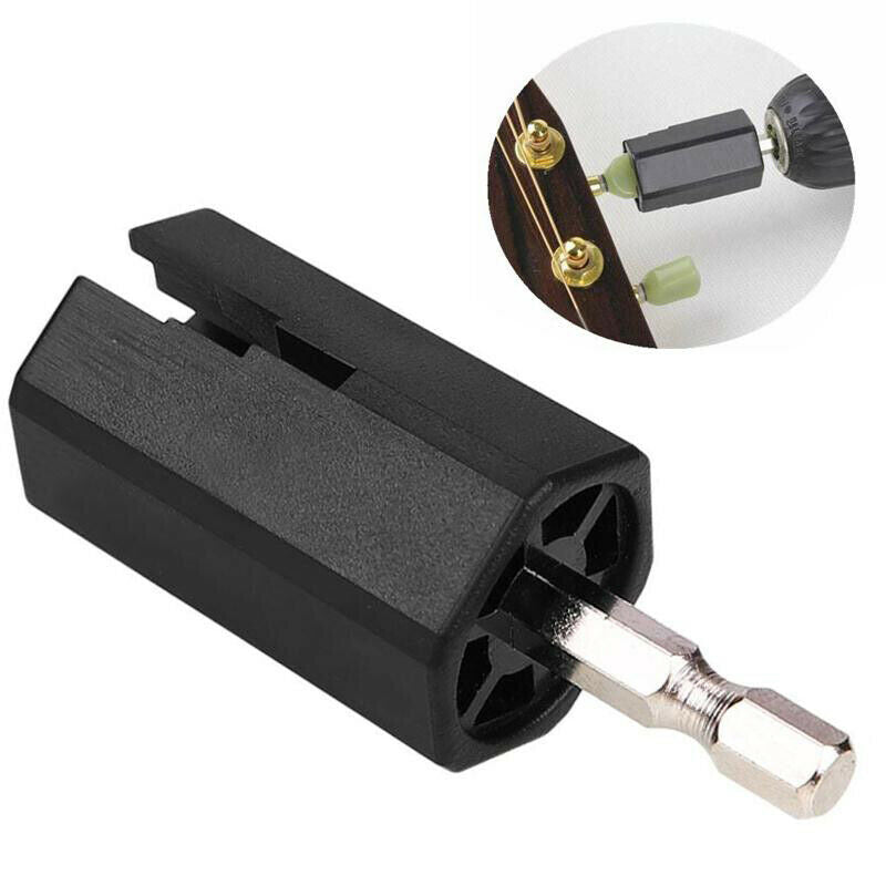 Assemble Electric Drill Hexagonal Guitar String Winder Head Tools For Elect