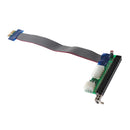 PCI-E Express 1x to 16x Extension Flex Cable Extender Converter Riser Card