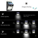 Solar LED Wall Light PIR Motion Sensor Outdoor Garden Security Lamp (80LED)