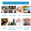 6 Pack Cooling Towel Soft Breathable Ice Sports Towel Absorbent Fast Drying Q3C5