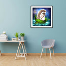 5D DIY Full Drill Diamond Painting Hedgehog Cross Stitch Mosaic Craft Kit