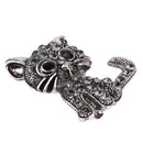 Alloy Crystal Cute Cat Brooches Clothing Pin Party Garment Accessories A