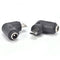 2PCS DC 5.5 x 2.1mm Female To Micro USB 5 Pin Male Right Angle Power Adapter  Z