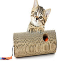 2 In 1 Creative Corrugated Cat Grabbing Pole Cat Grabbing Board InteractiveSEAU
