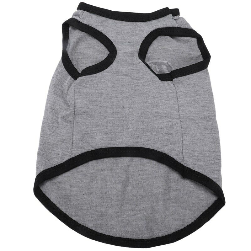 Fashion Dog Cat Pet Puppy T-Shirt Pet Clothes Shirt Dog Coat Costume Dress  J7B2