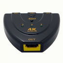 3-Port 4K HDMI Switcher Selector Splitter Hub For HDTV-DVD PS4 1080p