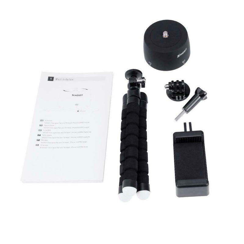 Rotary Holder Stand Camera Stabilizer Timer Photography Accessory for GoPro A