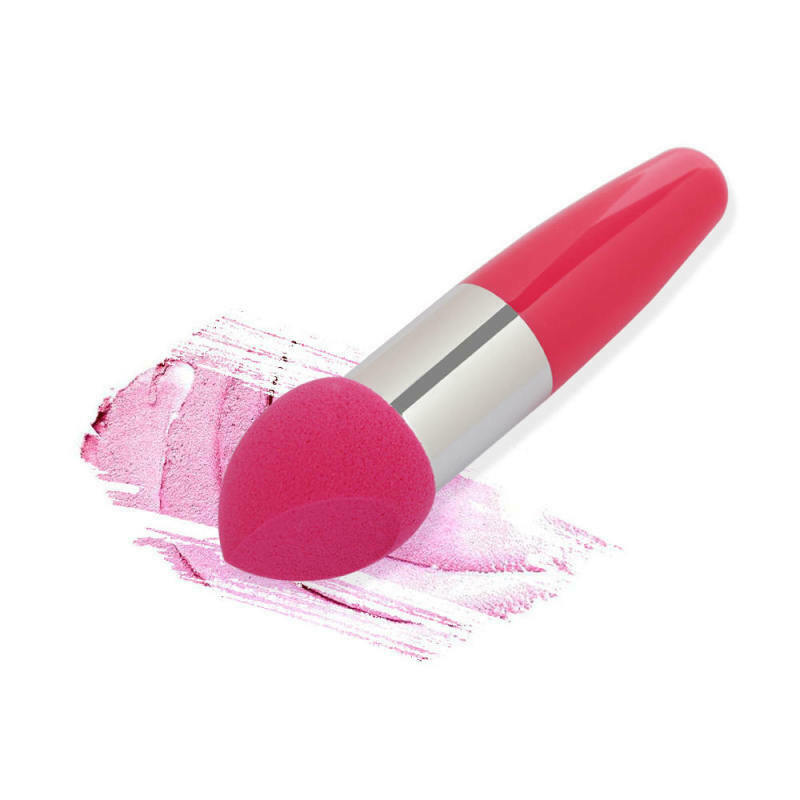 2 Makeup Cosmetic Blush Face Powder Stick Puff Personal Beauty Foundation Sponge