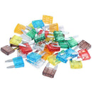 35 Piece MIXED Mini Blade Fuse AUTO Car Motorbike 5 7.5 10 15 20 25 30 AMP