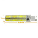 LED Dimmable Silicone Lamp Light G9 5W LED Corn Bulb 136 SMD 5730 220v 200V