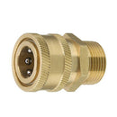 Pressure Washer Adapter Set, Quick Connect Kit, Metric M22 15Mm Female Swiv