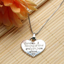 Personalize English Proverbs Love Letter Necklace Pendant Family Gift A
