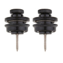 2pcs Strap Buttons Steel Straplock Mushroom Head Guitars High Quality