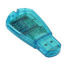 USB Cellphone SIM Card Reader Copy Cloner Writer Edit SMS Backup GSM CDMA +CD