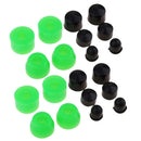 20x PU  Shockproof Skateboard Top Bottom Bushings Replacement Repair Kit 85A