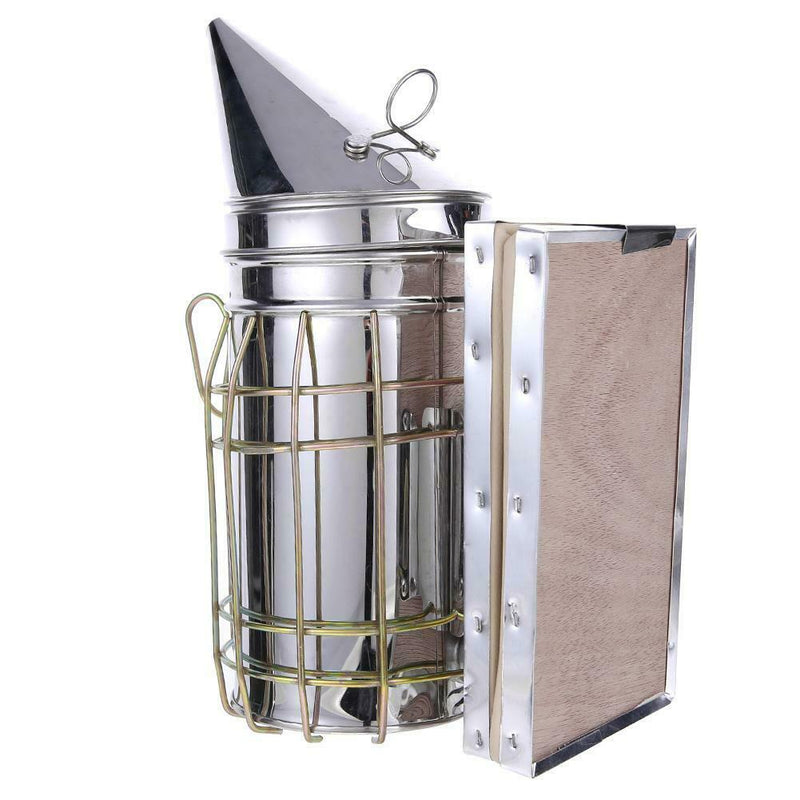 Multi-function Stainless Steel Manual Bee Smoke Transmitter Apiculture Tool A